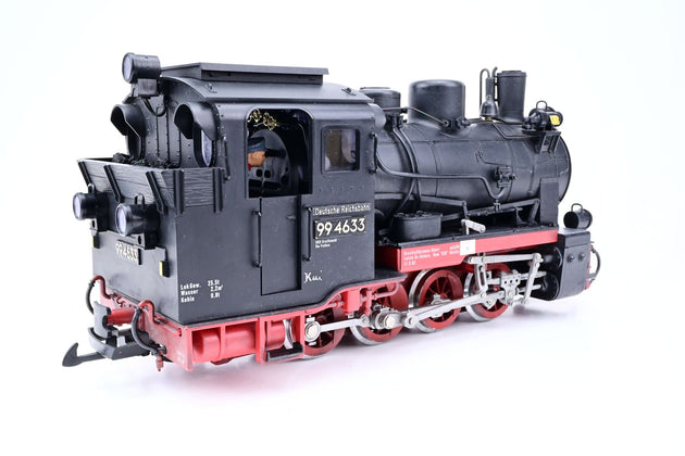 LGB G Gauge 28001 Rügen Steam Loco No.99-4633 - DC Sound, Boxed
