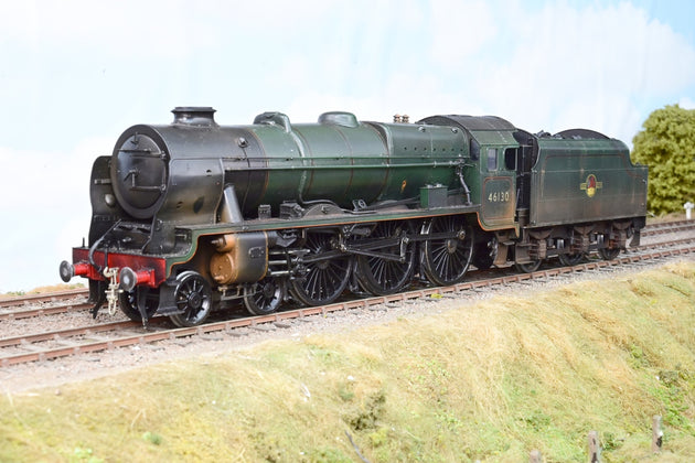 Kit Built O Gauge BR Green Rebuilt Scot No.46130 'The West Yorkshire Regiment' - Weathered