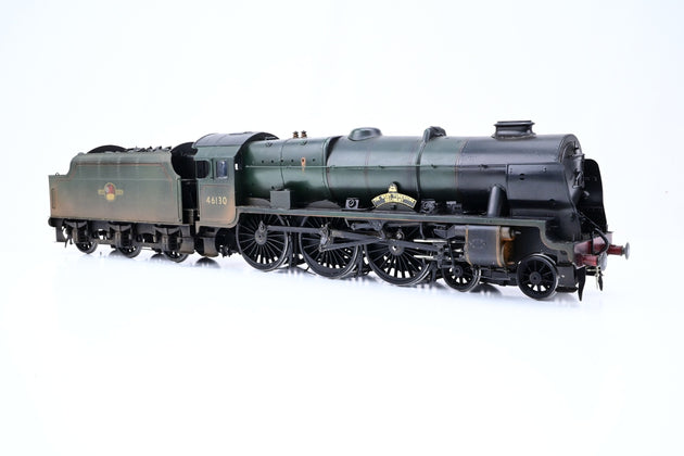 Kit Built O Gauge BR Green Rebuilt Scot No.46130 'The West Yorkshire Regiment' - Weathered