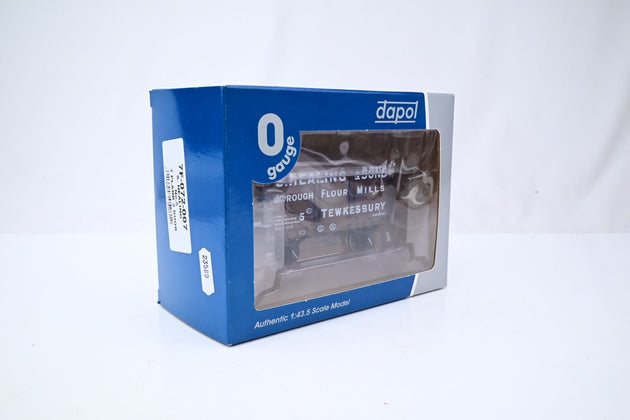 Dapol O Gauge 7F-072-002 7 Plank Wagon S Healing Brown No.5 - Boxed