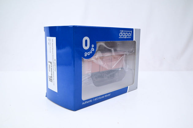 Dapol O Gauge 7F-030-012 16T Steeel Mineral Wagon BR Bauxite No.B68948 - Boxed