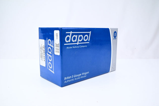Dapol O Gauge 7F-051-014 5 Plank Open Wagon Nook & Wyrley Black No.113 - Boxed