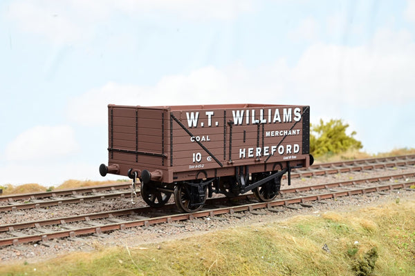 Dapol O Gauge 7 Plank WT Williams Coal Merchents Brown No.10 - Boxed
