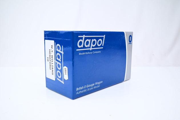 Dapol O Gauge 7 Plank WT Williams Coal Merchents Brown No.10 - Boxed