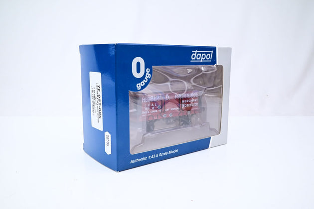 Dapol O Gauge 7F-052-005 5 Plank Wagon Herbert D Partridge Red No.6 - Boxed