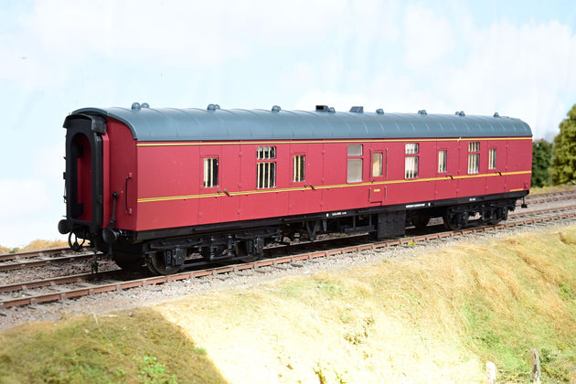 Heljan O Gauge 4951 BR MK1 57ft BR BR Coach BR Maroon Unnumbered - Boxed