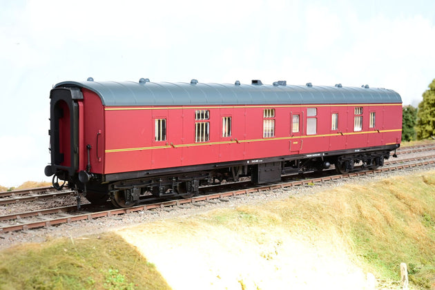 Heljan O Gauge 4951 BR MK1 57ft BR BR Coach BR Maroon Unnumbered - Boxed