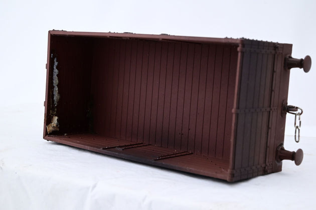 Dapol O Gauge 7F-071-014W SR Brown 7-Plank Open Wagon No.40040 Factory Weathered, Boxed