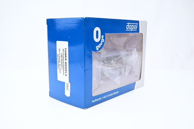 Dapol O Gauge ICI 5 Plank Buxton ICI Division 4 Grey No.L3307 - Boxed