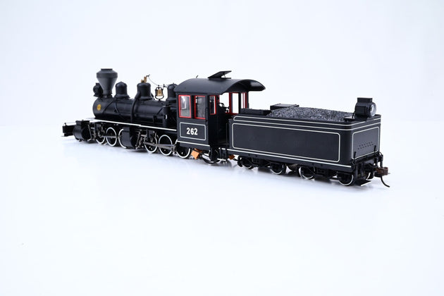 Bachmann 0n30 Gauge 28798 BAC 2-6-6-2 Articulated Locomotive W/Tender Painted Black Unlettered No.262 - DCC Sound, Boxed