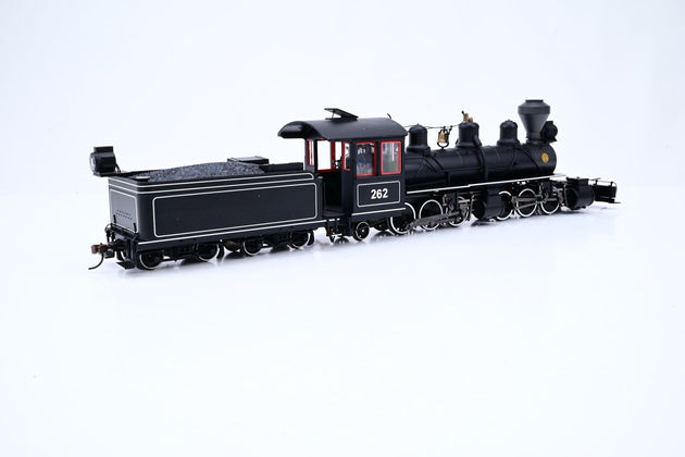 Bachmann 0n30 Gauge 28798 BAC 2-6-6-2 Articulated Locomotive W/Tender Painted Black Unlettered No.262 - DCC Sound, Boxed