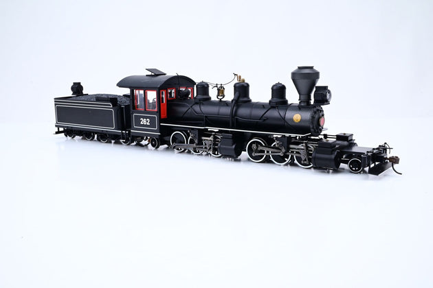 Bachmann 0n30 Gauge 28798 BAC 2-6-6-2 Articulated Locomotive W/Tender Painted Black Unlettered No.262 - DCC Sound, Boxed
