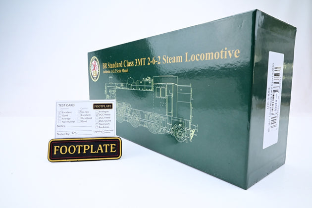 Lionheart O Gauge LHT-S-8201 BR Black Late Crest Standard Class 3MT No.82010 - Boxed