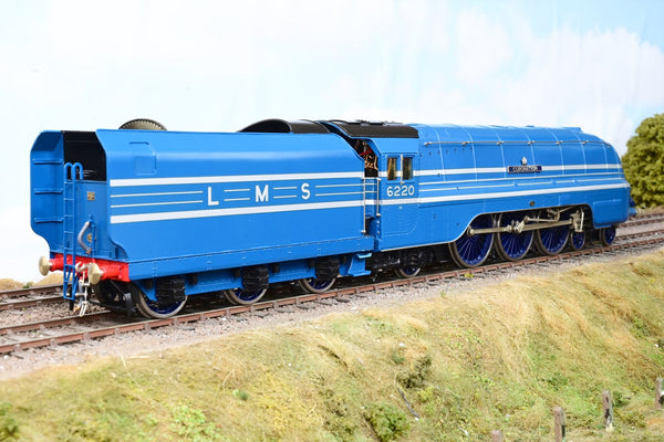 DJH O Gauge LMS Blue Streamlined Coronation Class No.6220 ' Coronation'
