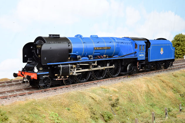 Kit Built O Gauge BR Express Blue Early Emblem Princess Coronation Class 8P 'Duchess' No.46256 'Sir William A Stanier FRS'