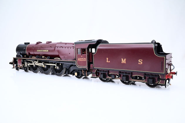 Kit Built O Gauge LMS Crimson Princess Coronation Class 7P No.6233 'Duchess of Sutherland'