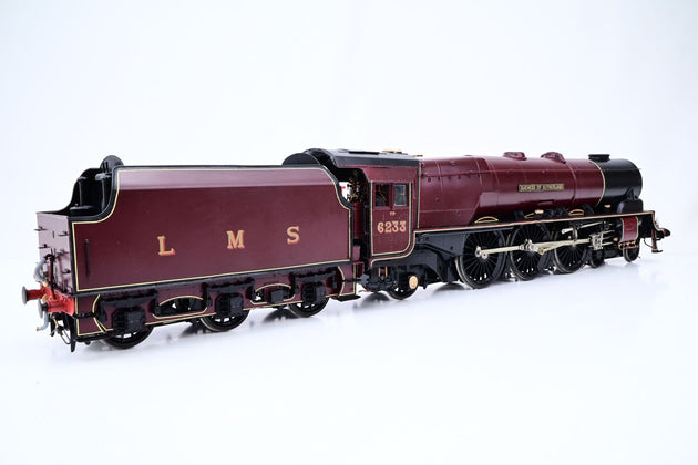 Kit Built O Gauge LMS Crimson Princess Coronation Class 7P No.6233 'Duchess of Sutherland'