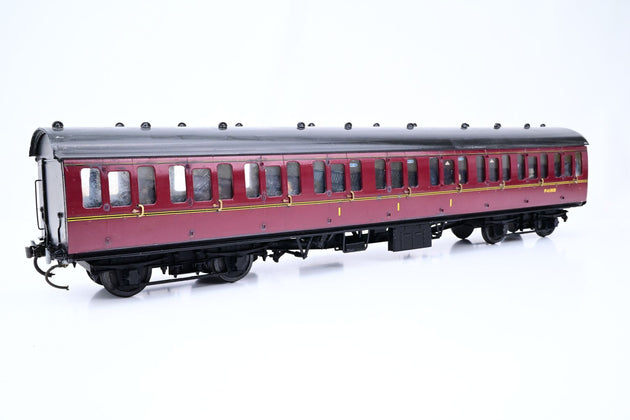 Kit Built O Gauge BR Maroon Mk1 Non-corridor Suburban Composite Coach No.M41008 - Boxed