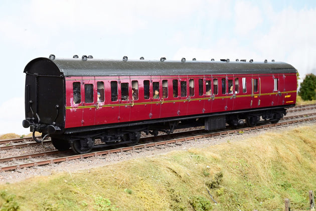 Kit Built O Gauge BR Maroon Mk1 Non-corridor Suburban Brake Coach No.M43247 - Boxed