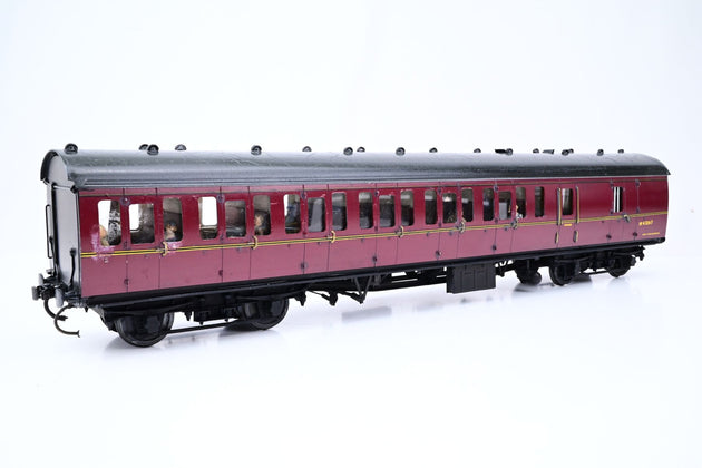 Kit Built O Gauge BR Maroon Mk1 Non-corridor Suburban Brake Coach No.M43247 - Boxed