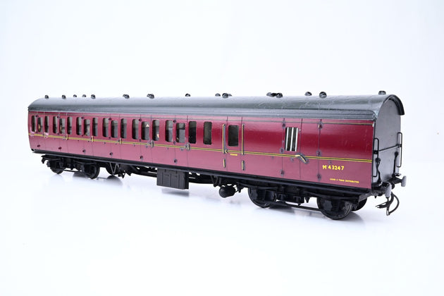 Kit Built O Gauge BR Maroon Mk1 Non-corridor Suburban Brake Coach No.M43247 - Boxed