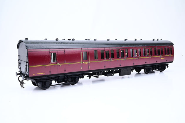 Kit Built O Gauge BR Maroon Mk1 Non-corridor Suburban Brake Coach No.M43247 - Boxed