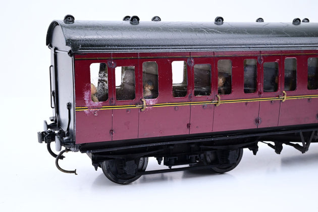 Kit Built O Gauge BR Maroon Mk1 Non-corridor Suburban Brake Coach No.M43247 - Boxed
