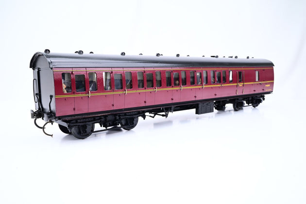 Kit Built O Gauge BR Maroon Mk1 Non-corridor Suburban Brake Coach No.M43235 - Boxed