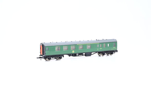 Graham Farish N Gauge 0693 Mk 1 BCK Brake Composite Corridor SR Green No.S21179 - Boxed