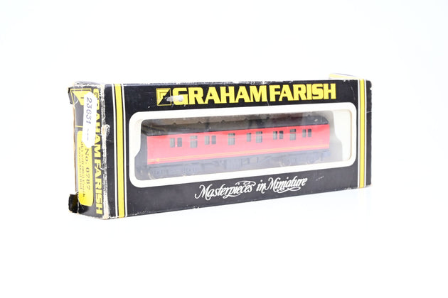Graham Farish N Gauge 0787 Mk1 BG Fulll Brake Post Office Parcels No.92212 - Boxed
