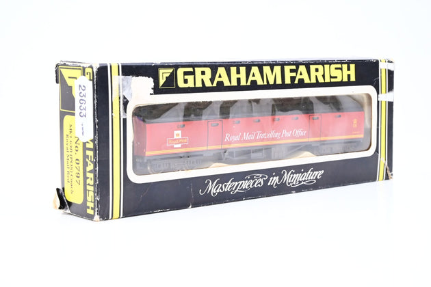 Graham Farish N Gauge 0797 MK1 POS Post Office Sorting Red No.80387 - Boxed