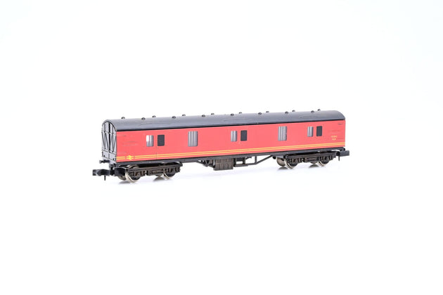 Graham Farish N Gauge 4107 Mk1 GUV Post Office Red No.93263 - Boxed