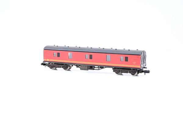 Graham Farish N Gauge 4107 Mk1 GUV Post Office Red No.93263 - Boxed