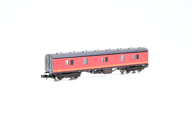 Graham Farish N Gauge 4107 Mk1 GUV Post Office Red No.93263 - Boxed