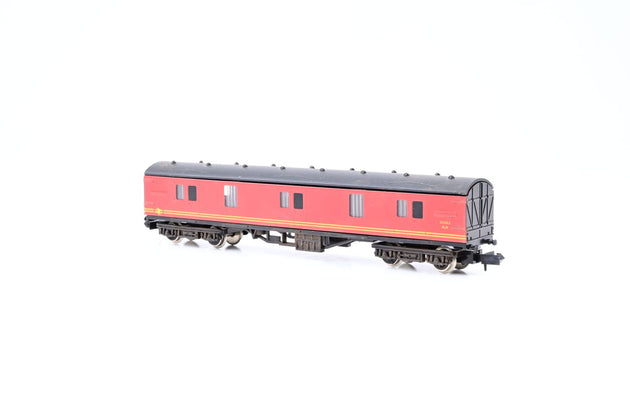 Graham Farish N Gauge 4107 Mk1 GUV Post Office Red No.93263 - Boxed