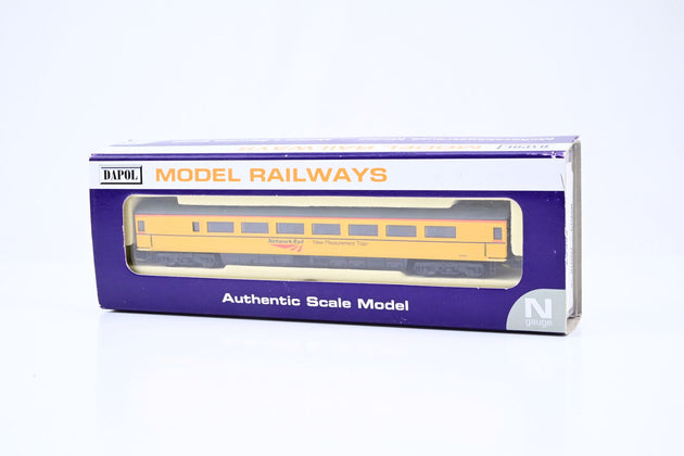Dapol N Gauge Mk3 Coach Network Rail Yellow New Track Measurement Train No.977994 - Boxed