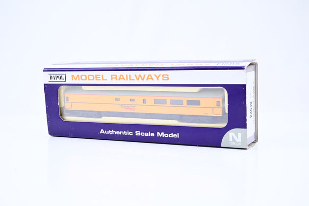 Dapol N Gauge Mk3 Coach Network Rail Yellow New Track Measurement Train No.977995 - Boxed