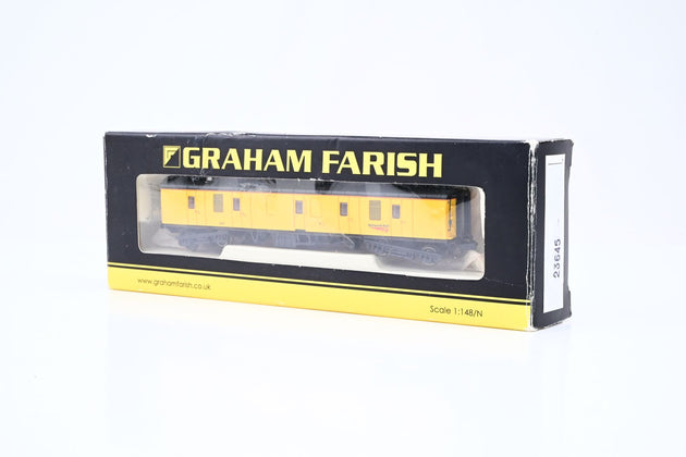 Graham Farish N Gauge Mk1 Coach Network Rail Yellow No.6262 - Boxed