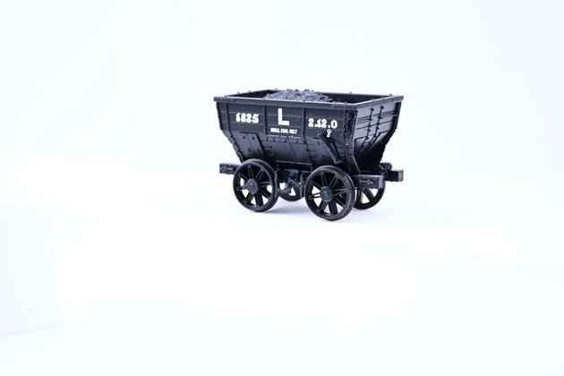 Accurascale OO Gauge ACC2809J Vane Londonderry Collieries 4T Black Wagons Triple No.12 256 1825 - boxed