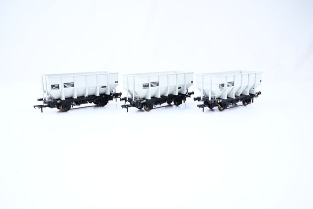 Accurascale OO Gauge ACC1001-HUO-B BR HOP24/HUO 24.5T Hopper Wagon - Set B No.B333897N B334155 B334160 - Boxed