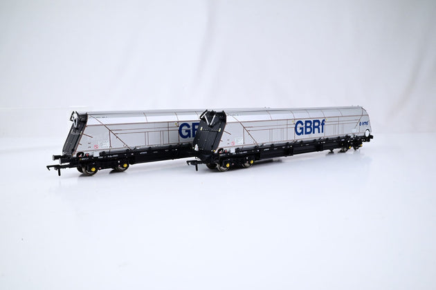 Accurascale OO Gauge ACC2620IIA1 IIA Biomass Bogie Hopper Wagon GBRF/VTG Twin Pack No.37706955261-2 37706955284-4 Boxed