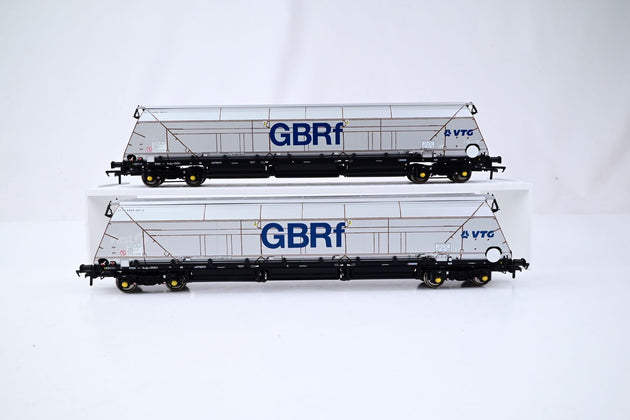 Accurascale OO Gauge ACC2620IIA1 IIA Biomass Bogie Hopper Wagon GBRF/VTG Twin Pack No.37706955261-2 37706955284-4 Boxed