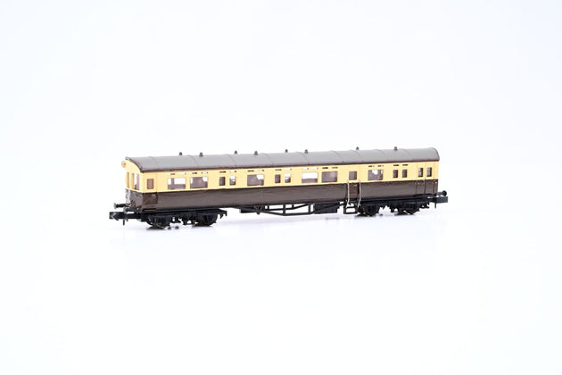 Dapol N Gauge NC-026 Autocoach Chocolate & Cream Unnumbered