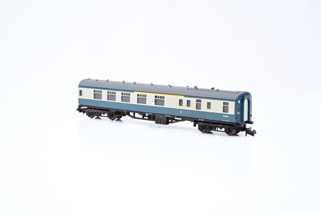 Graham Farish N Gauge Mk1 BCK Brake Composite Corridor BR Blue/Grey No.M21241 - Boxed