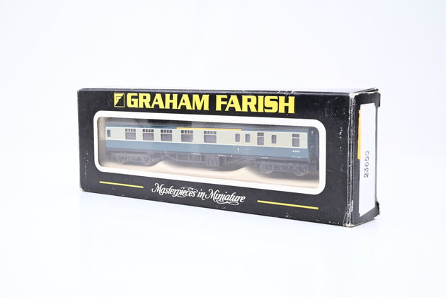 Graham Farish N Gauge Mk1 BCK Brake Composite Corridor BR Blue/Grey No.M21241 - Boxed