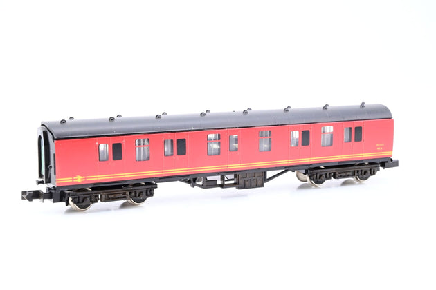Graham Farish N Gauge 0787 57ft BG Coach Post Office Red NEX No.92233 - Unboxed