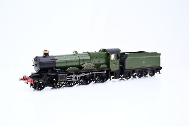 Hornby OO Gauge R30328 GWR Castle Class 4-6-0 GWR Shirtbutton Green No.4073 'Caerphilly Castle' - Boxed
