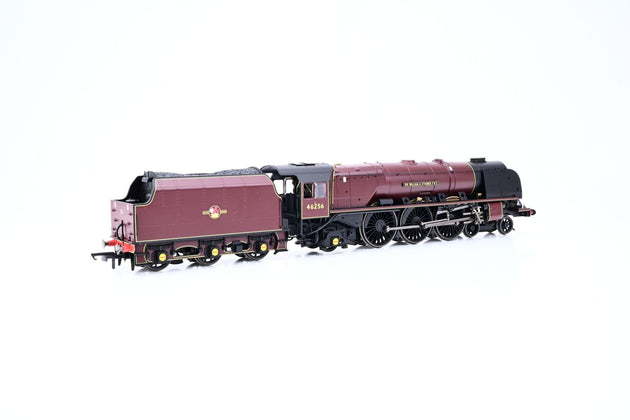 Hornby OO Gauge R3555 LMS Princess Coronation Class BR Late Maroon No.46256 'Sir William Stanier FRS' - Boxed