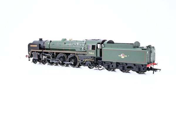 Hornby OO Gauge R2925 BR 4-6-2 Clan Class BR Early Emblem Green No.72005 'Clan Macgregor' - Boxed