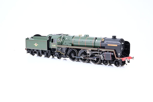 Hornby OO Gauge R2925 BR 4-6-2 Clan Class BR Early Emblem Green No.72005 'Clan Macgregor' - Boxed